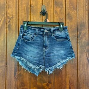 Women’s Denim Cropped Shorts